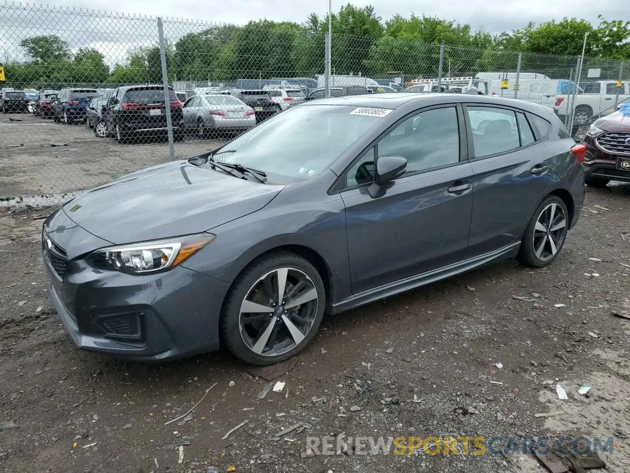 1 Photograph of a damaged car 4S3GTAM6XK3751876 SUBARU IMPREZA 2019