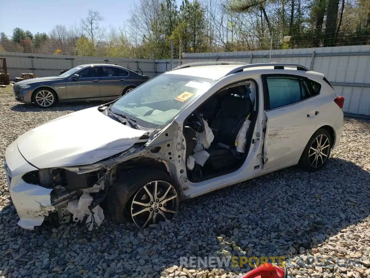 1 Photograph of a damaged car 4S3GTAS63K3706541 SUBARU IMPREZA 2019