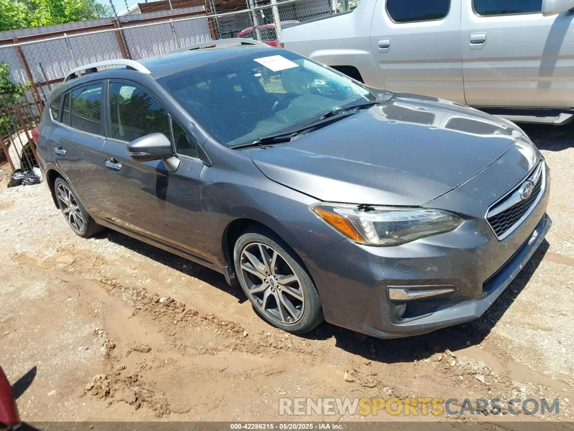 1 Photograph of a damaged car 4S3GTAT63K3734340 SUBARU IMPREZA 2019