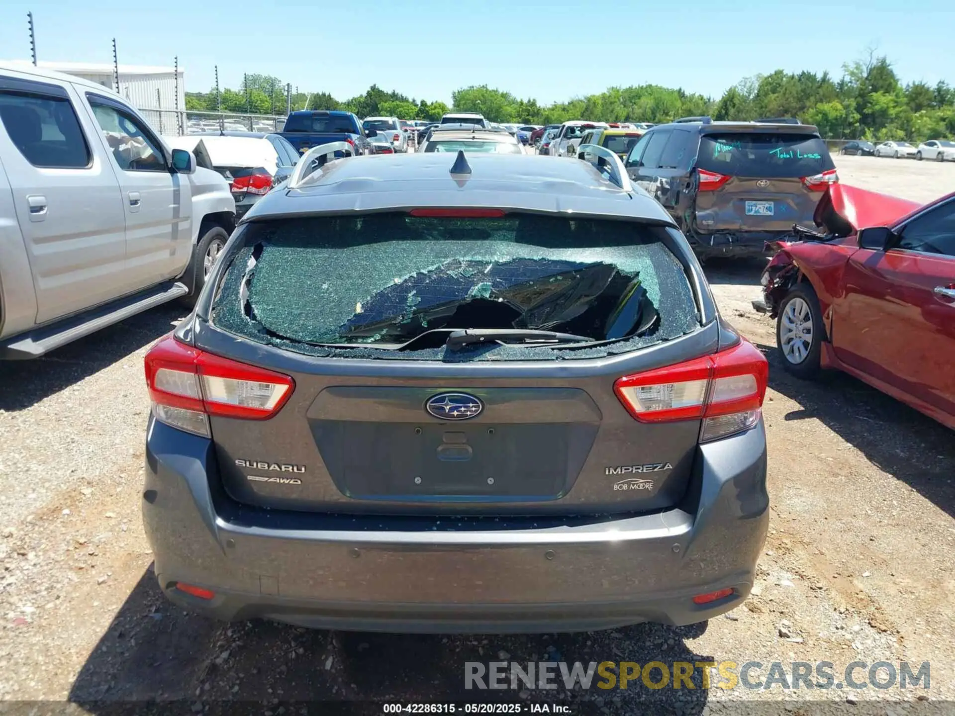 16 Photograph of a damaged car 4S3GTAT63K3734340 SUBARU IMPREZA 2019