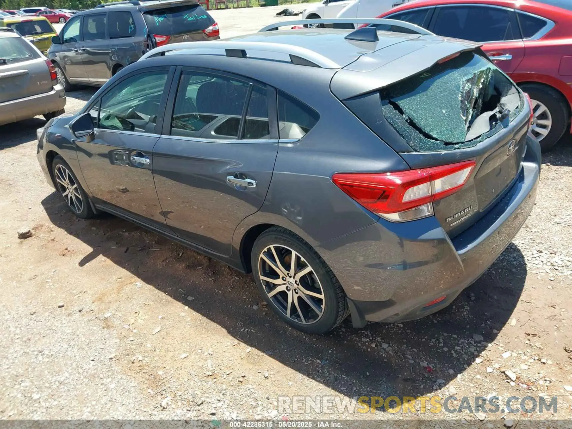 3 Photograph of a damaged car 4S3GTAT63K3734340 SUBARU IMPREZA 2019