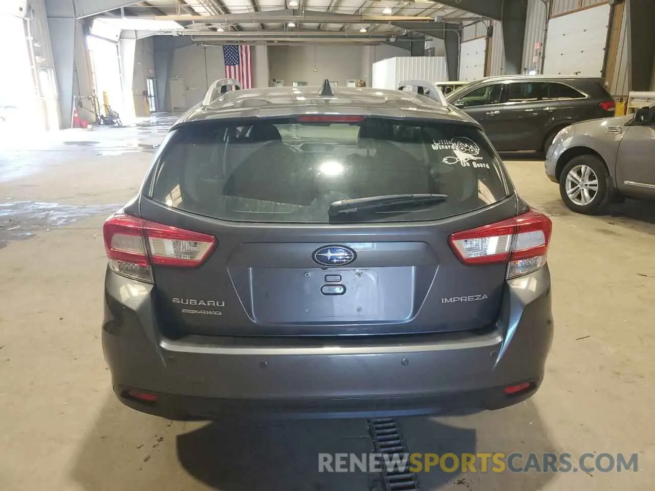 6 Photograph of a damaged car 4S3GTAT66K3734185 SUBARU IMPREZA 2019