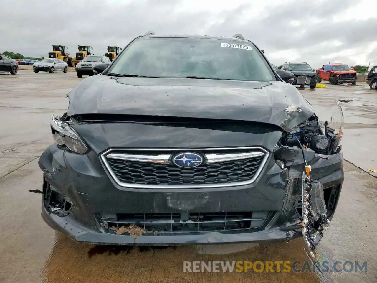 5 Photograph of a damaged car 4S3GTAT67K3701020 SUBARU IMPREZA 2019