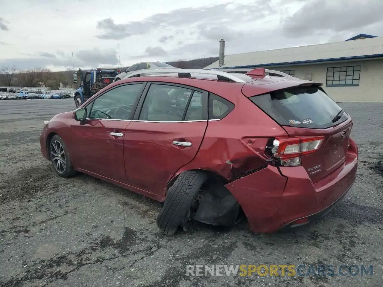 2 Photograph of a damaged car 4S3GTAU63K3706956 SUBARU IMPREZA 2019
