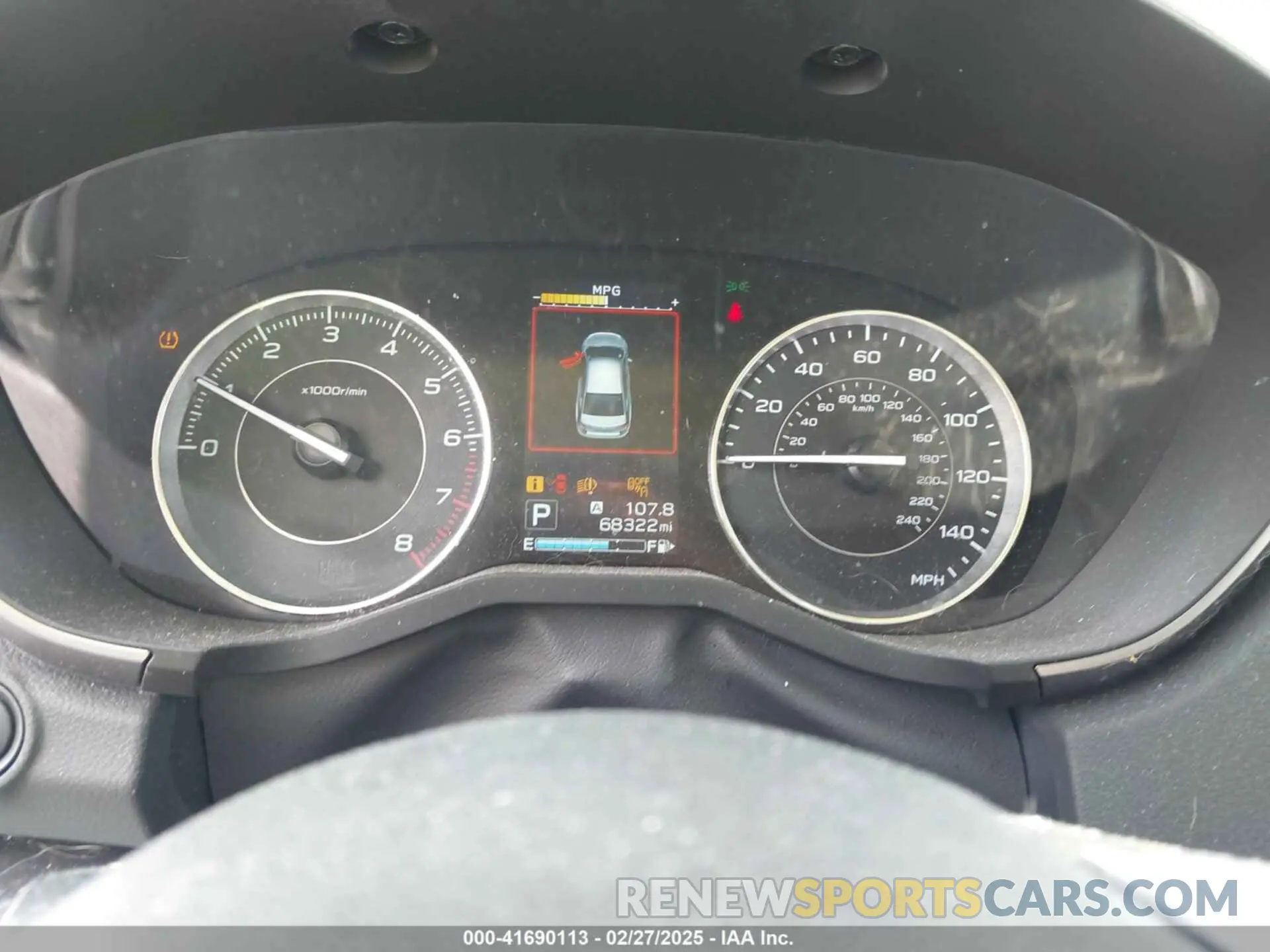 7 Photograph of a damaged car 4S3GTAU66K3762146 SUBARU IMPREZA 2019