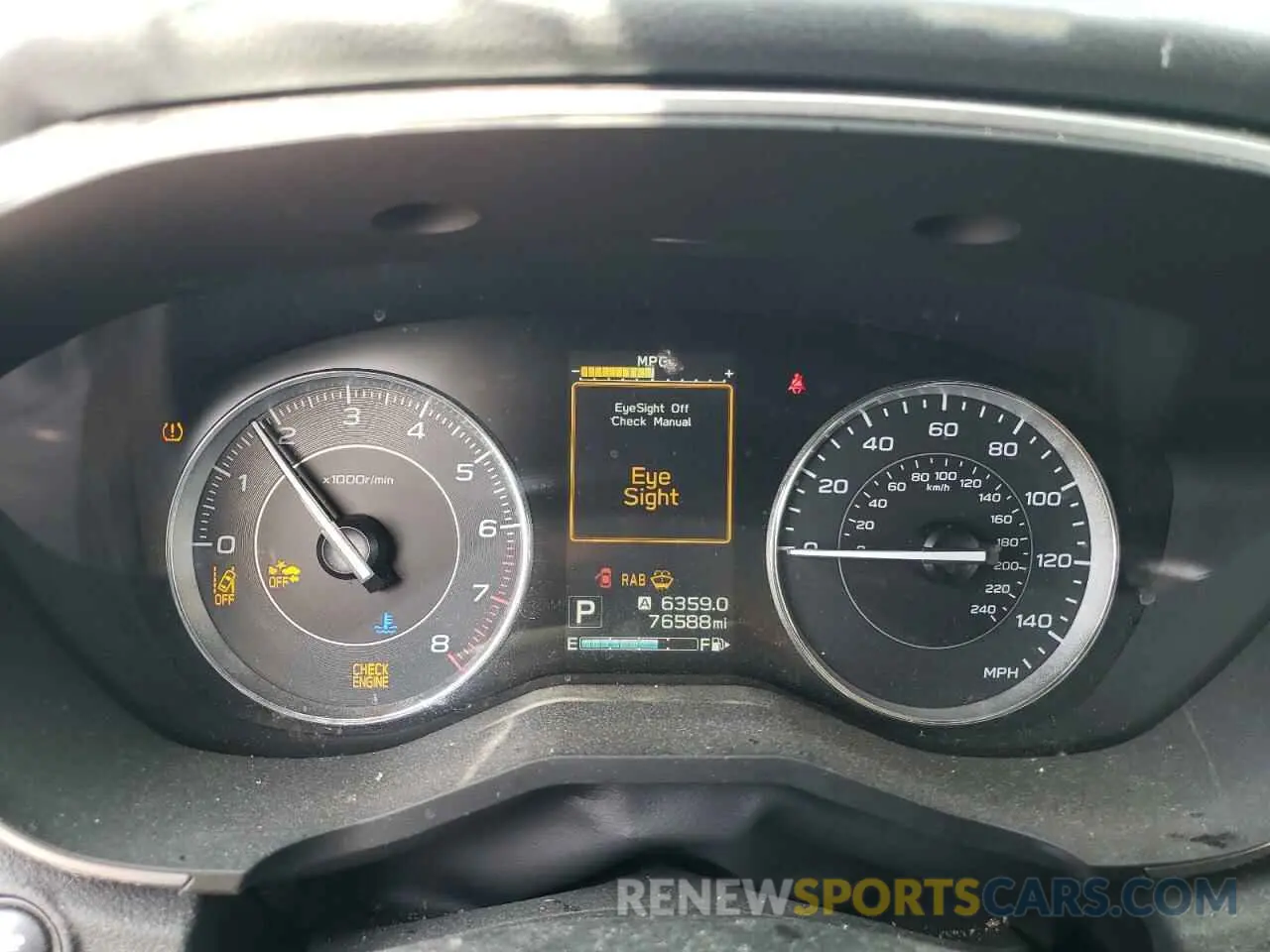 9 Photograph of a damaged car 4S3GTAU69K3758561 SUBARU IMPREZA 2019