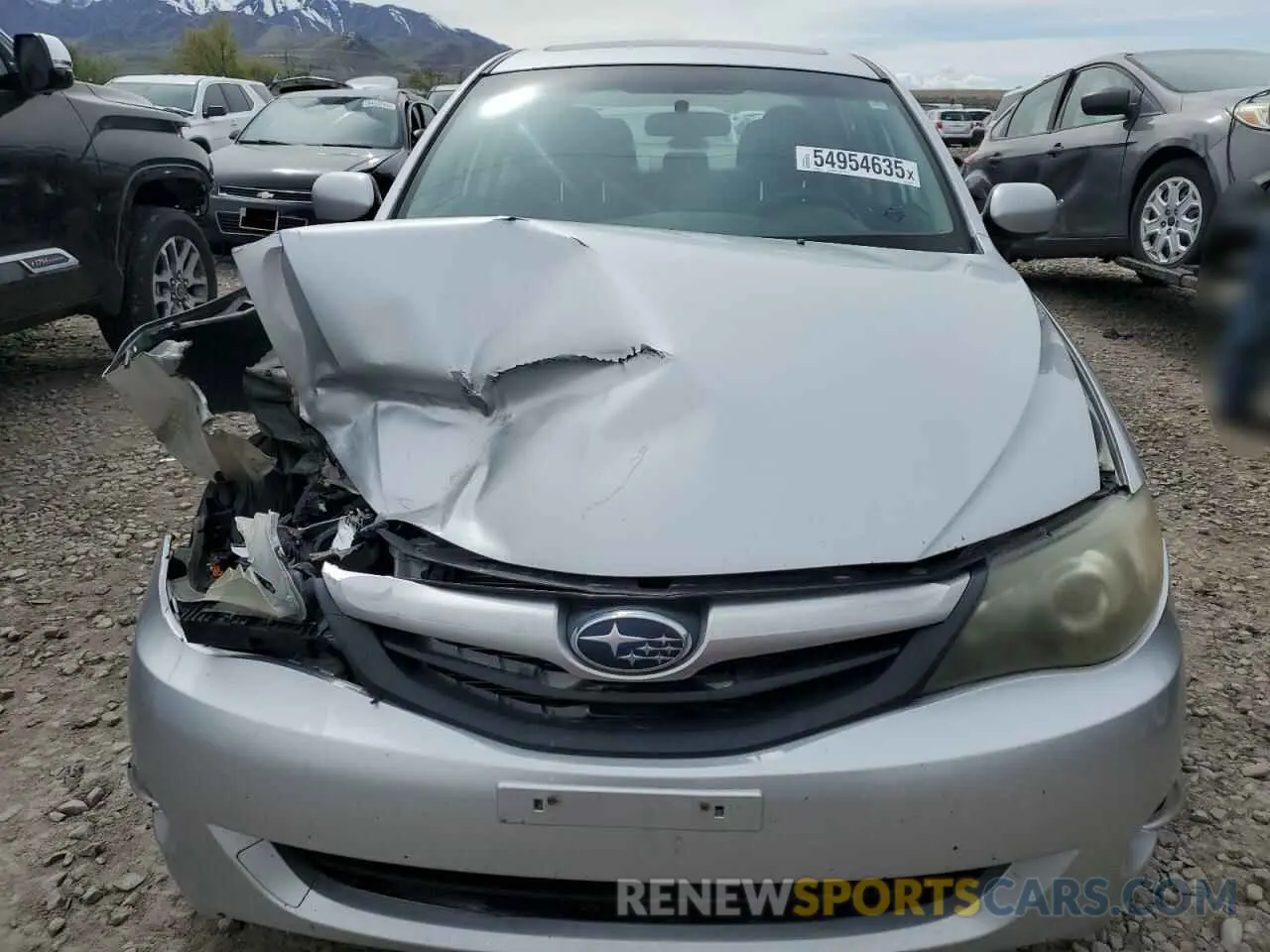 5 Photograph of a damaged car JF1GE6B63BH516822 SUBARU IMPREZA 2019