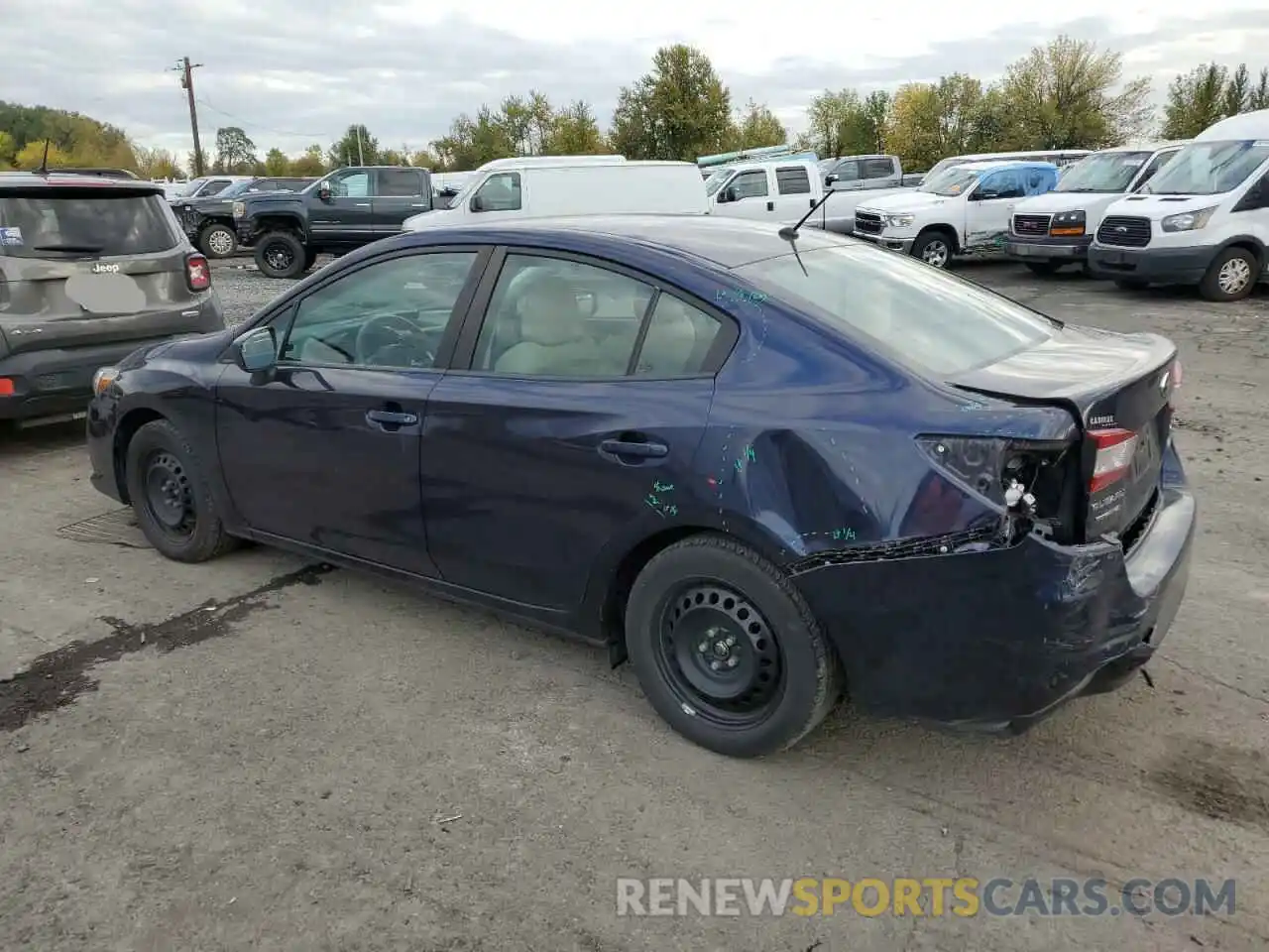 2 Photograph of a damaged car 4S3GKAB60L3602934 SUBARU IMPREZA 2020