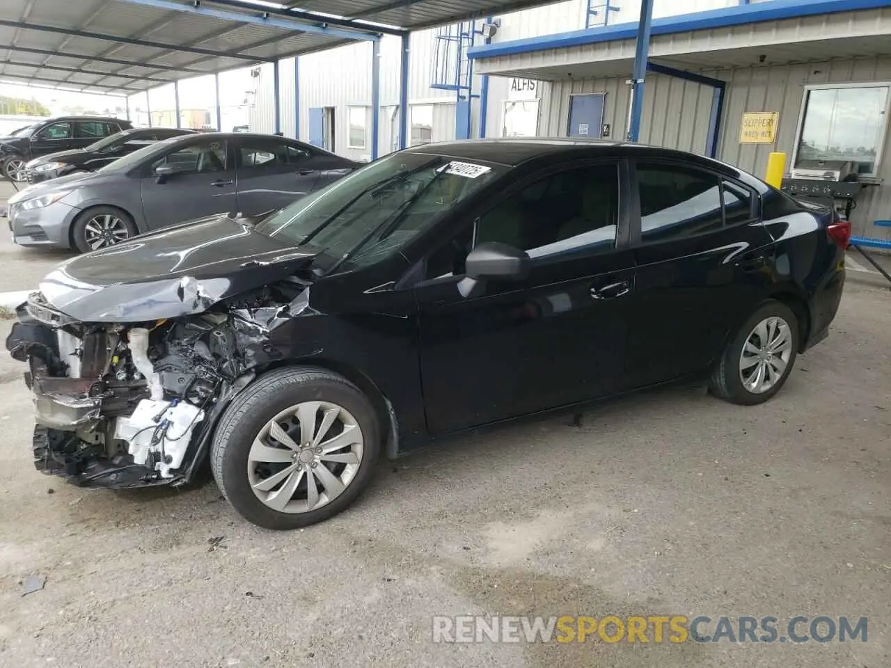 1 Photograph of a damaged car 4S3GKAB60L3607020 SUBARU IMPREZA 2020