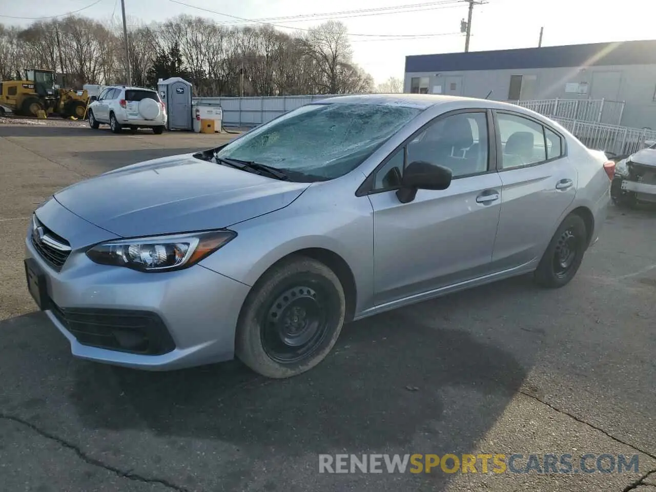 1 Photograph of a damaged car 4S3GKAB61L3611044 SUBARU IMPREZA 2020