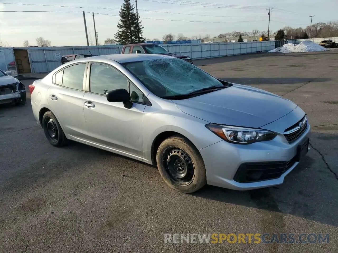 4 Photograph of a damaged car 4S3GKAB61L3611044 SUBARU IMPREZA 2020