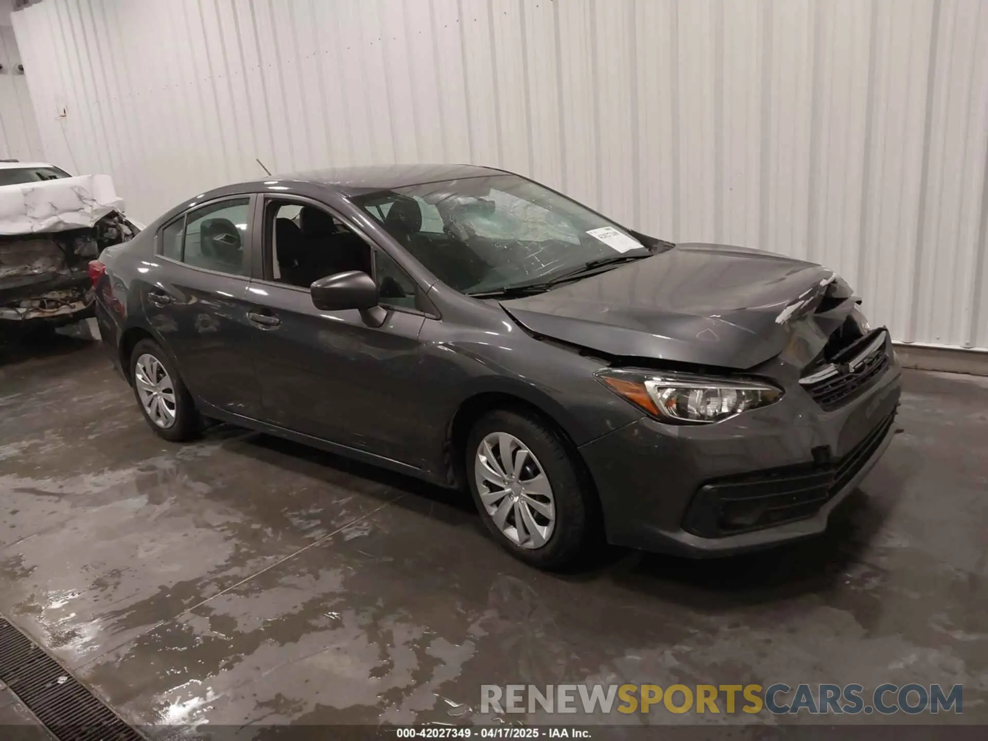 1 Photograph of a damaged car 4S3GKAB63L3613619 SUBARU IMPREZA 2020