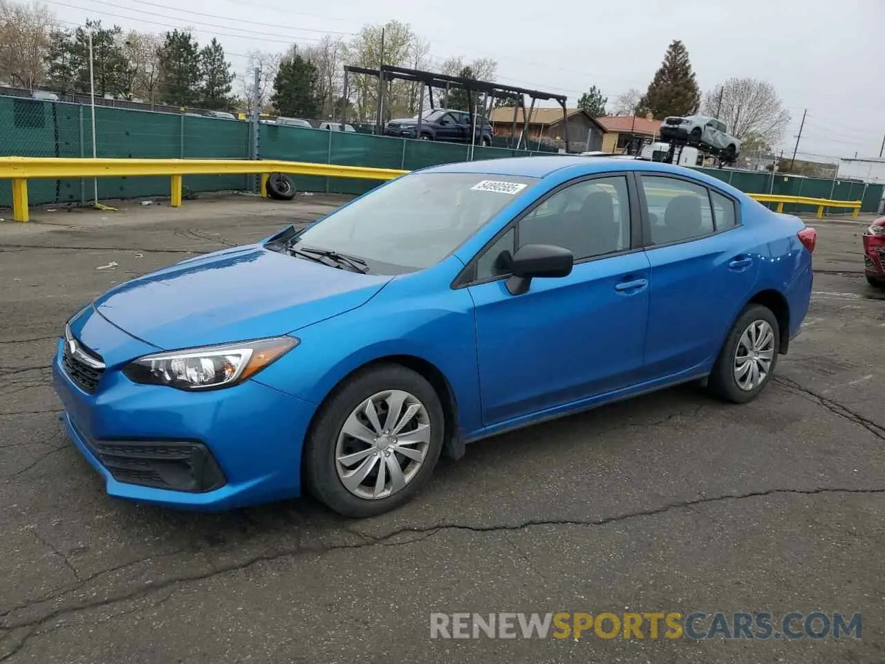 1 Photograph of a damaged car 4S3GKAB64L3610177 SUBARU IMPREZA 2020