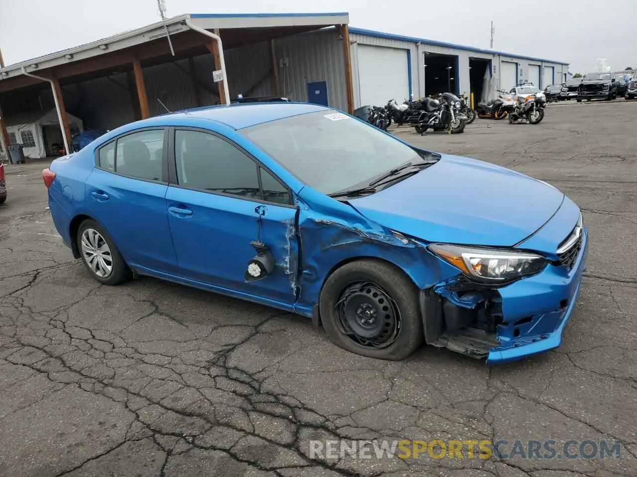 4 Photograph of a damaged car 4S3GKAB64L3610177 SUBARU IMPREZA 2020