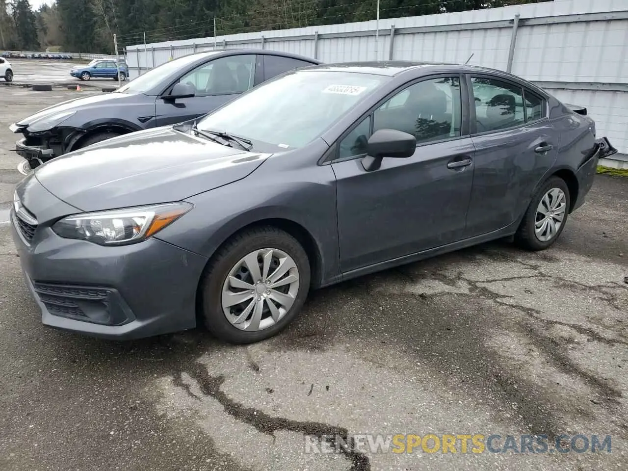 1 Photograph of a damaged car 4S3GKAB65L3610107 SUBARU IMPREZA 2020