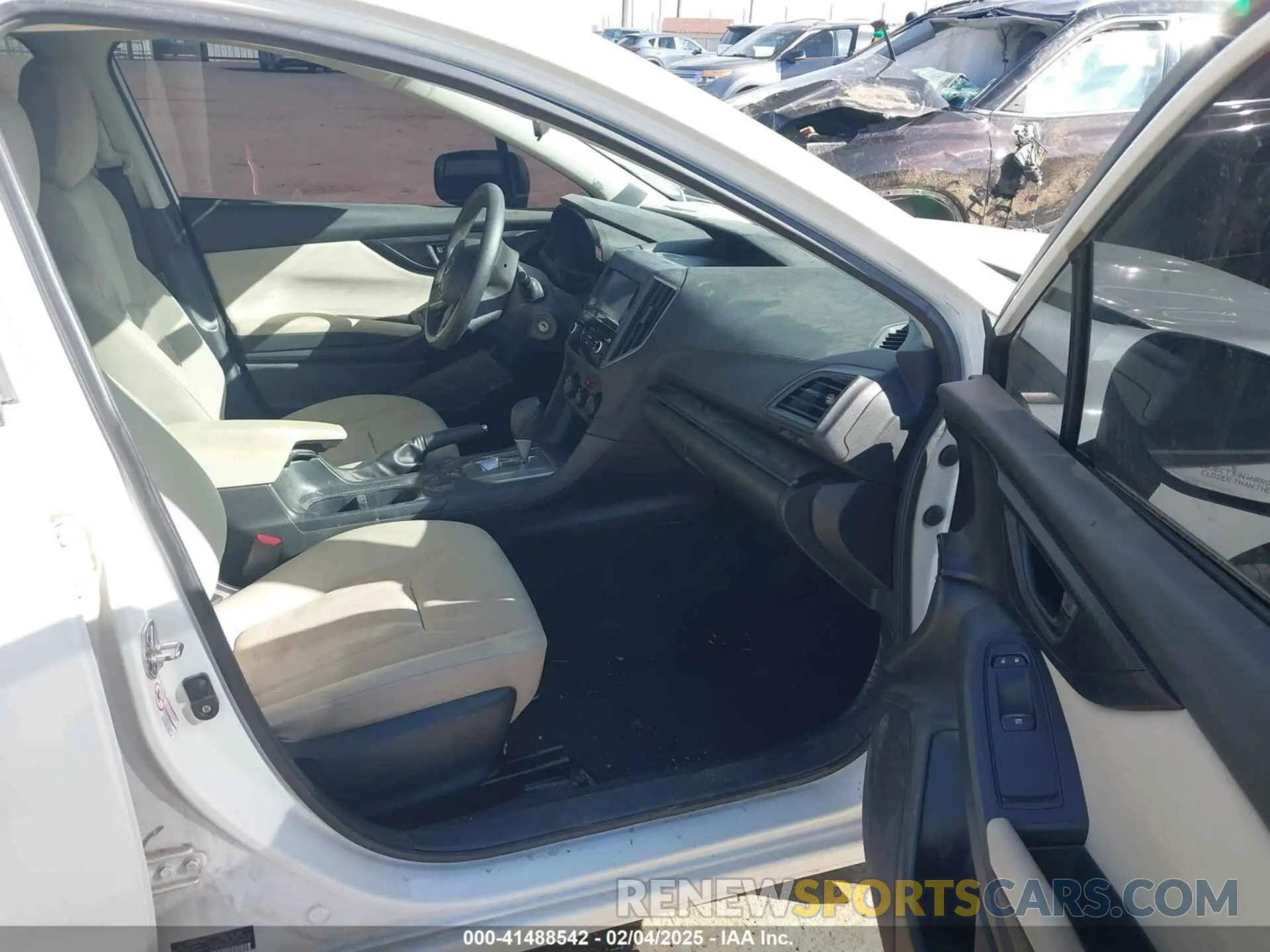 5 Photograph of a damaged car 4S3GKAB67L3609167 SUBARU IMPREZA 2020