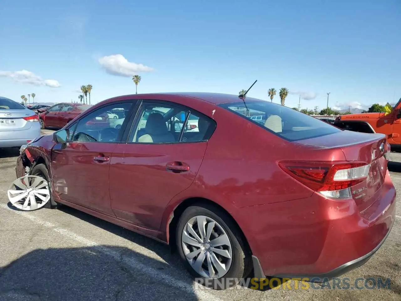 2 Photograph of a damaged car 4S3GKAB69L3613964 SUBARU IMPREZA 2020