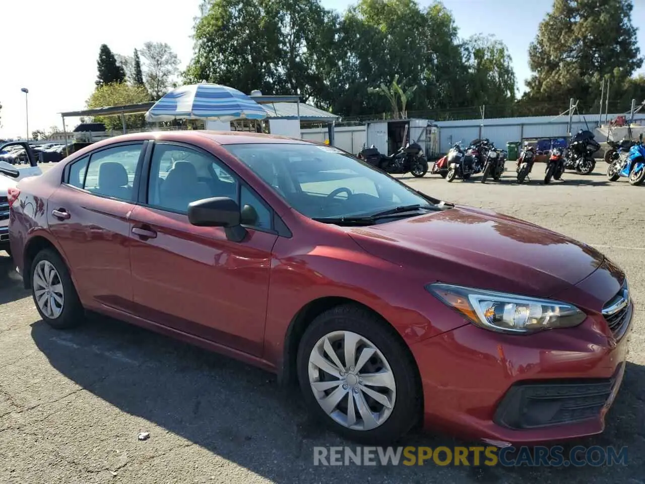 4 Photograph of a damaged car 4S3GKAB69L3613964 SUBARU IMPREZA 2020