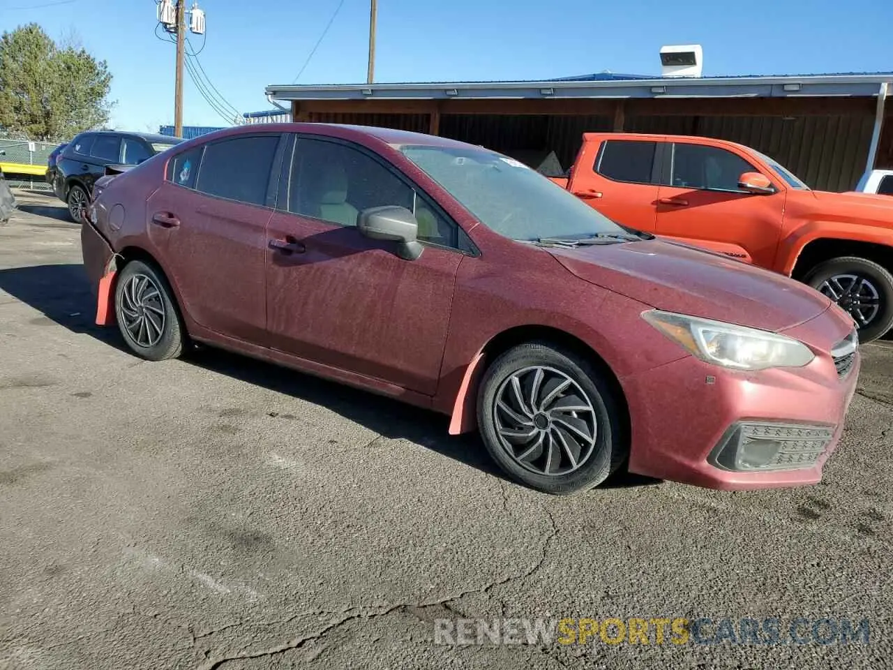 4 Photograph of a damaged car 4S3GKAB6XL3609258 SUBARU IMPREZA 2020