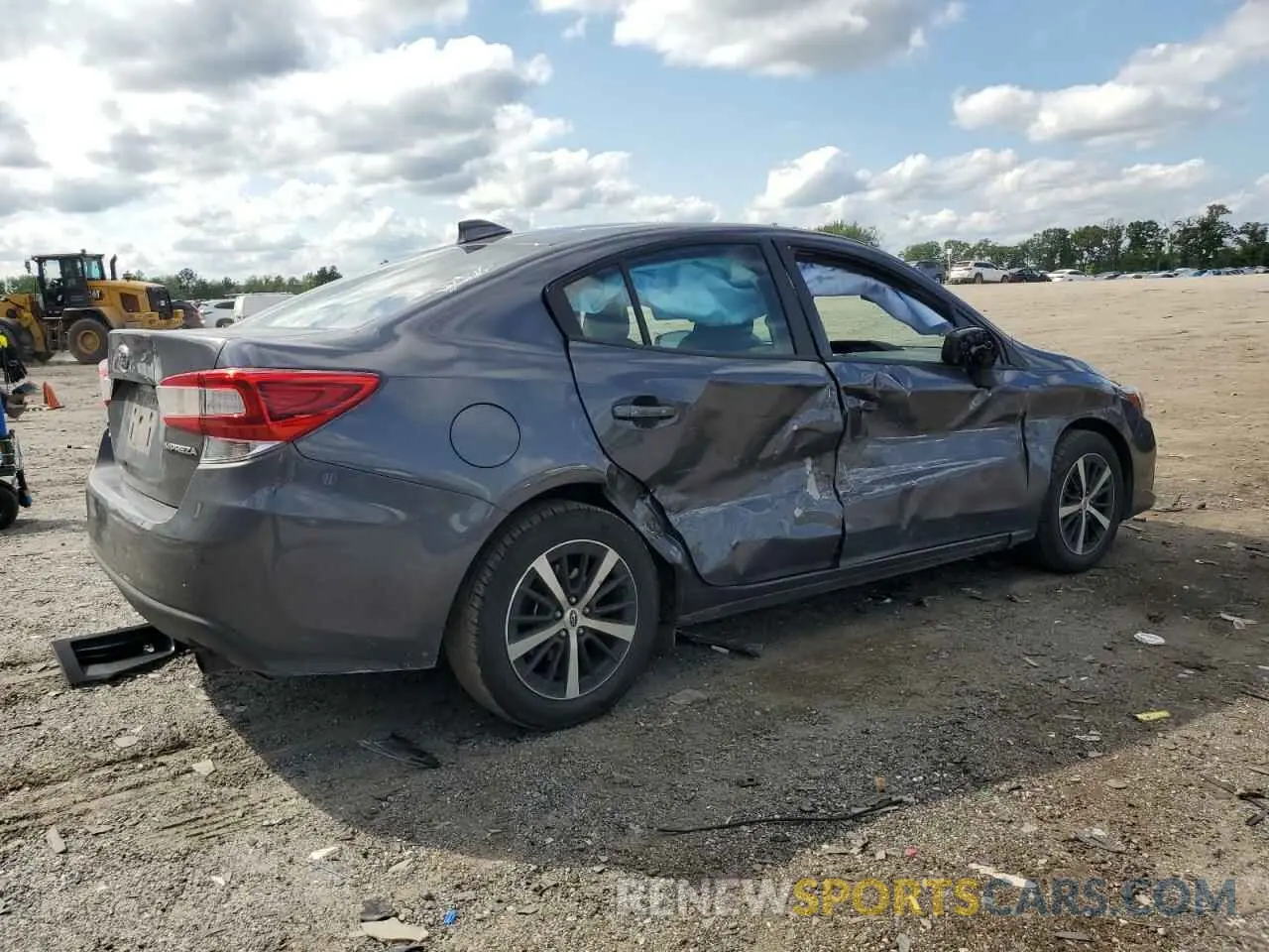 3 Photograph of a damaged car 4S3GKAD62L3605203 SUBARU IMPREZA 2020