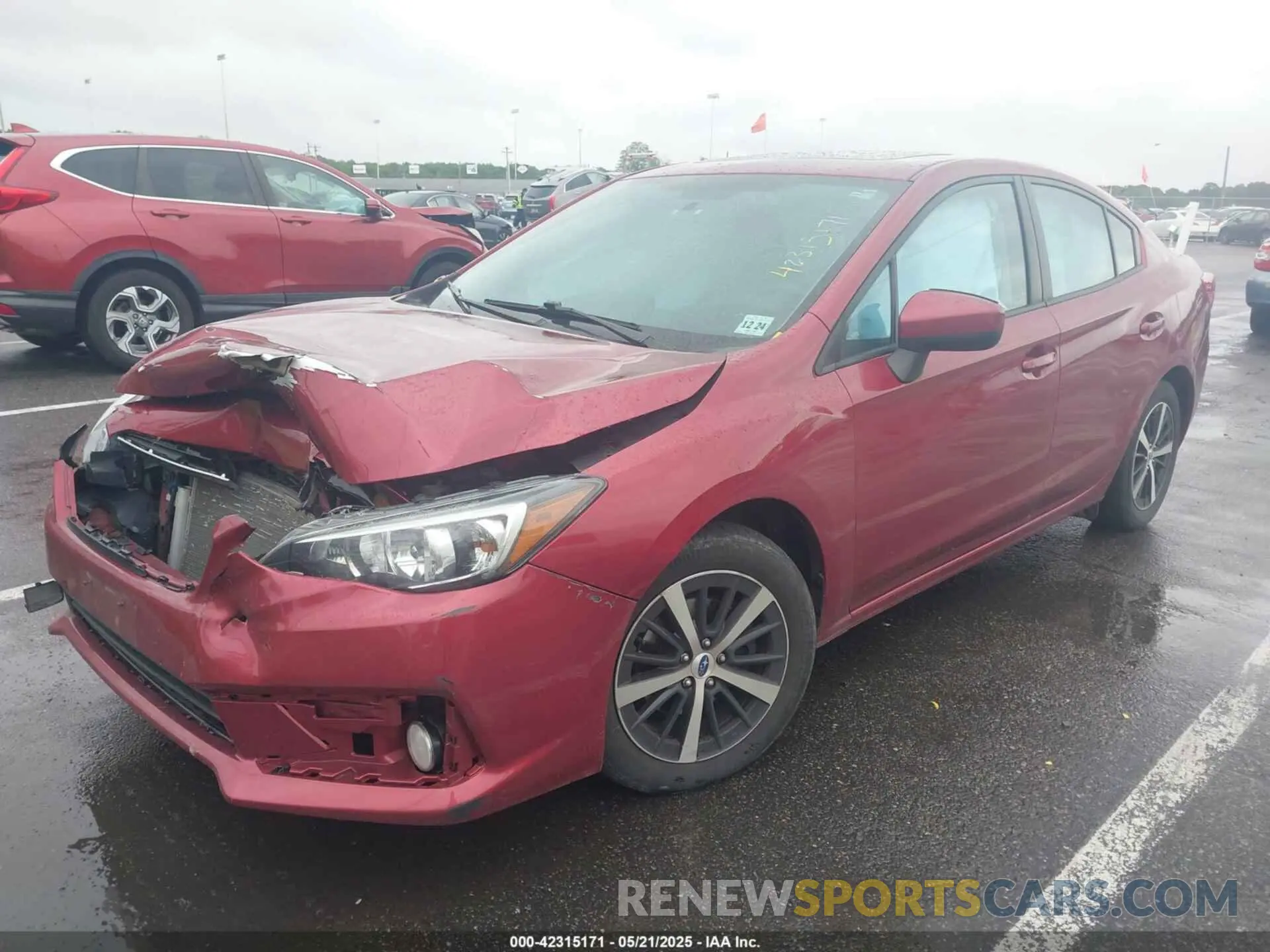 2 Photograph of a damaged car 4S3GKAD64L3604554 SUBARU IMPREZA 2020