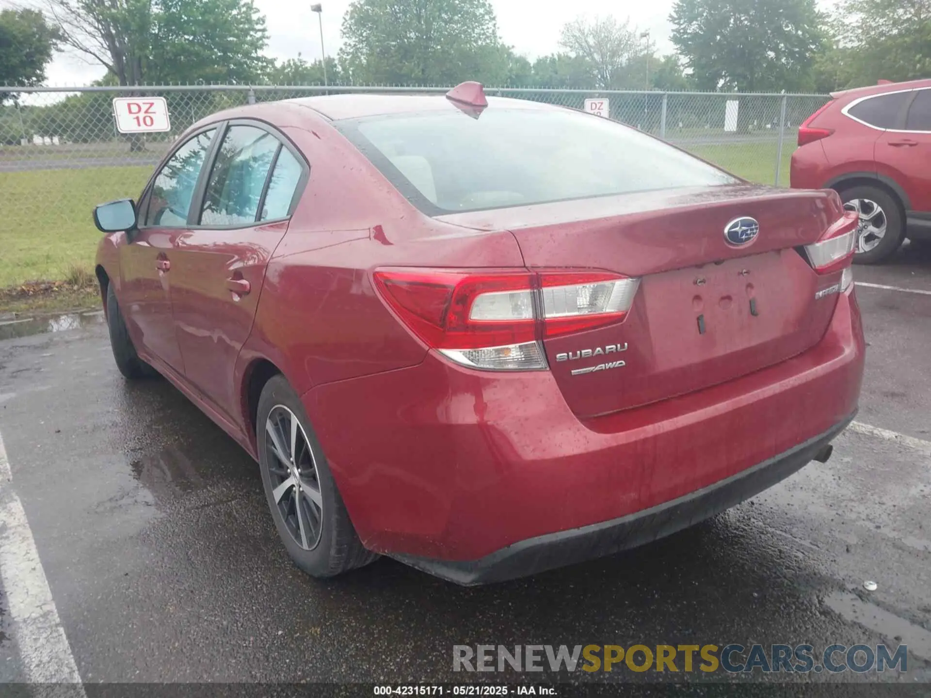3 Photograph of a damaged car 4S3GKAD64L3604554 SUBARU IMPREZA 2020