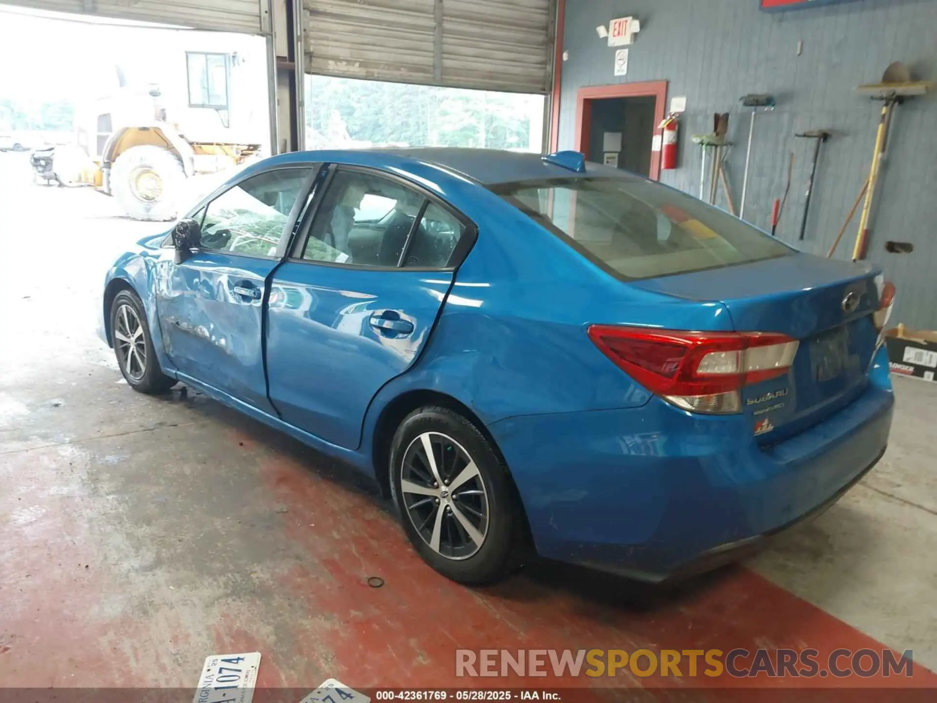3 Photograph of a damaged car 4S3GKAD65L3610279 SUBARU IMPREZA 2020