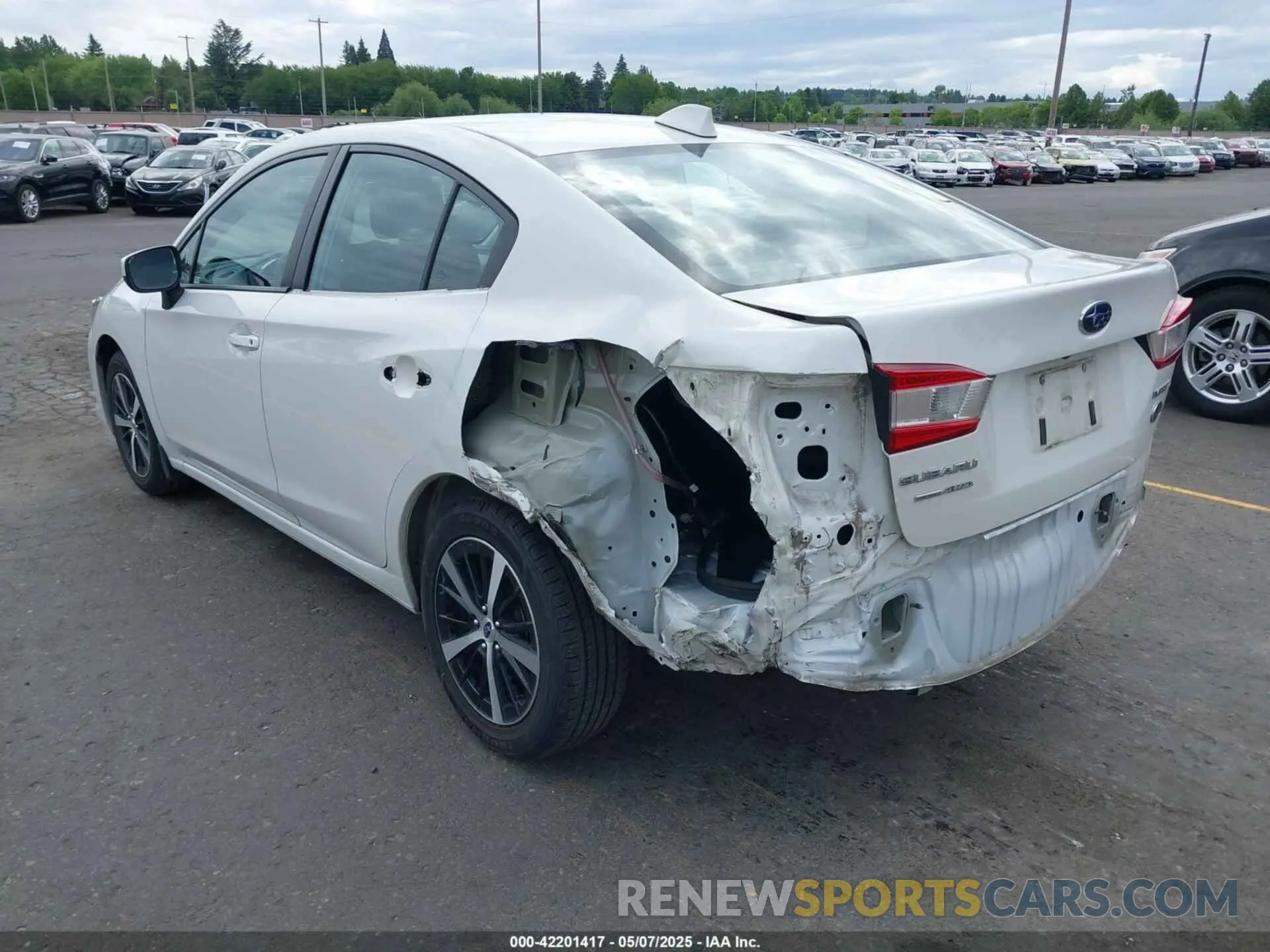 3 Photograph of a damaged car 4S3GKAD6XL3610245 SUBARU IMPREZA 2020