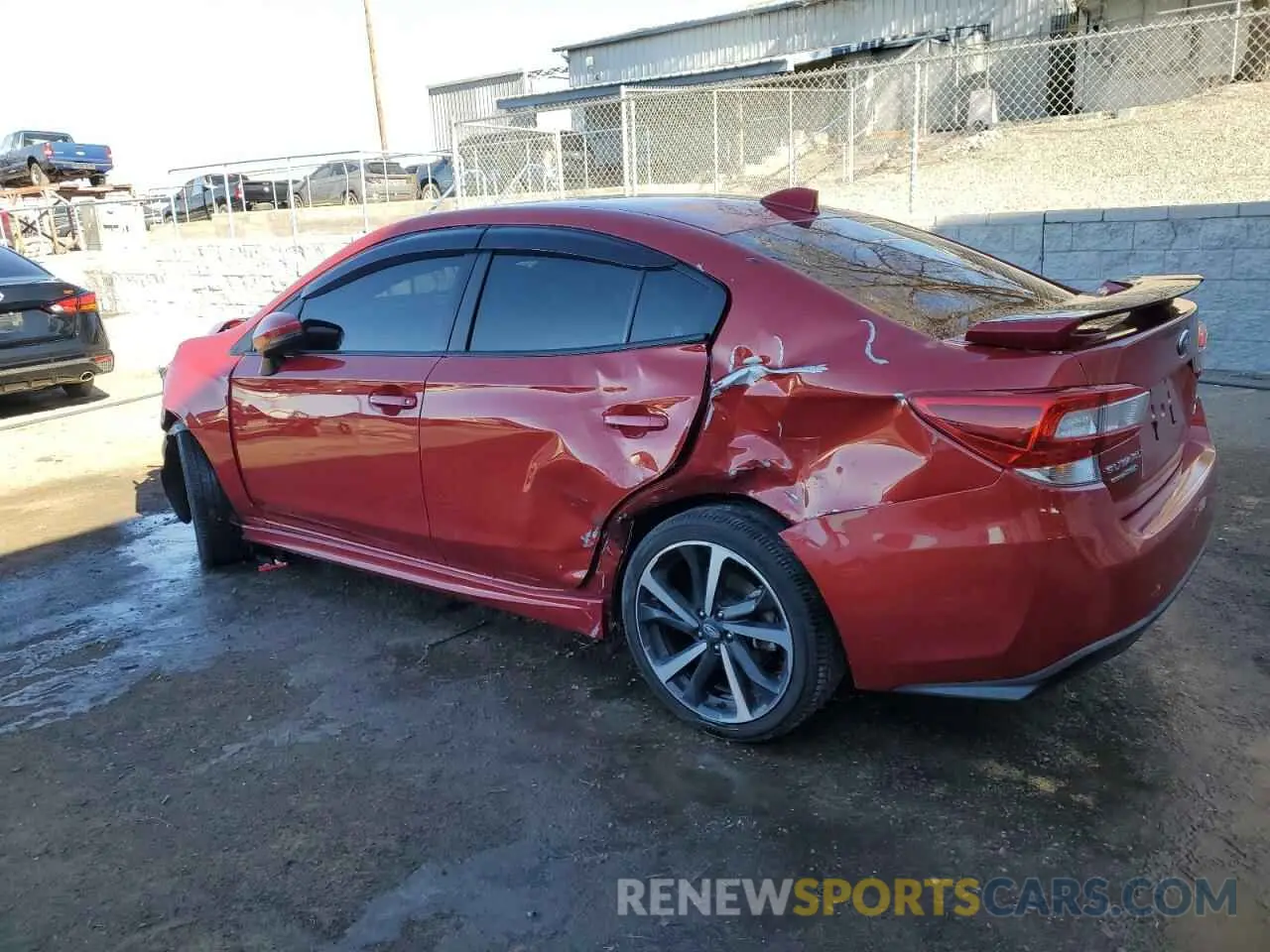 2 Photograph of a damaged car 4S3GKAL67L3606929 SUBARU IMPREZA 2020