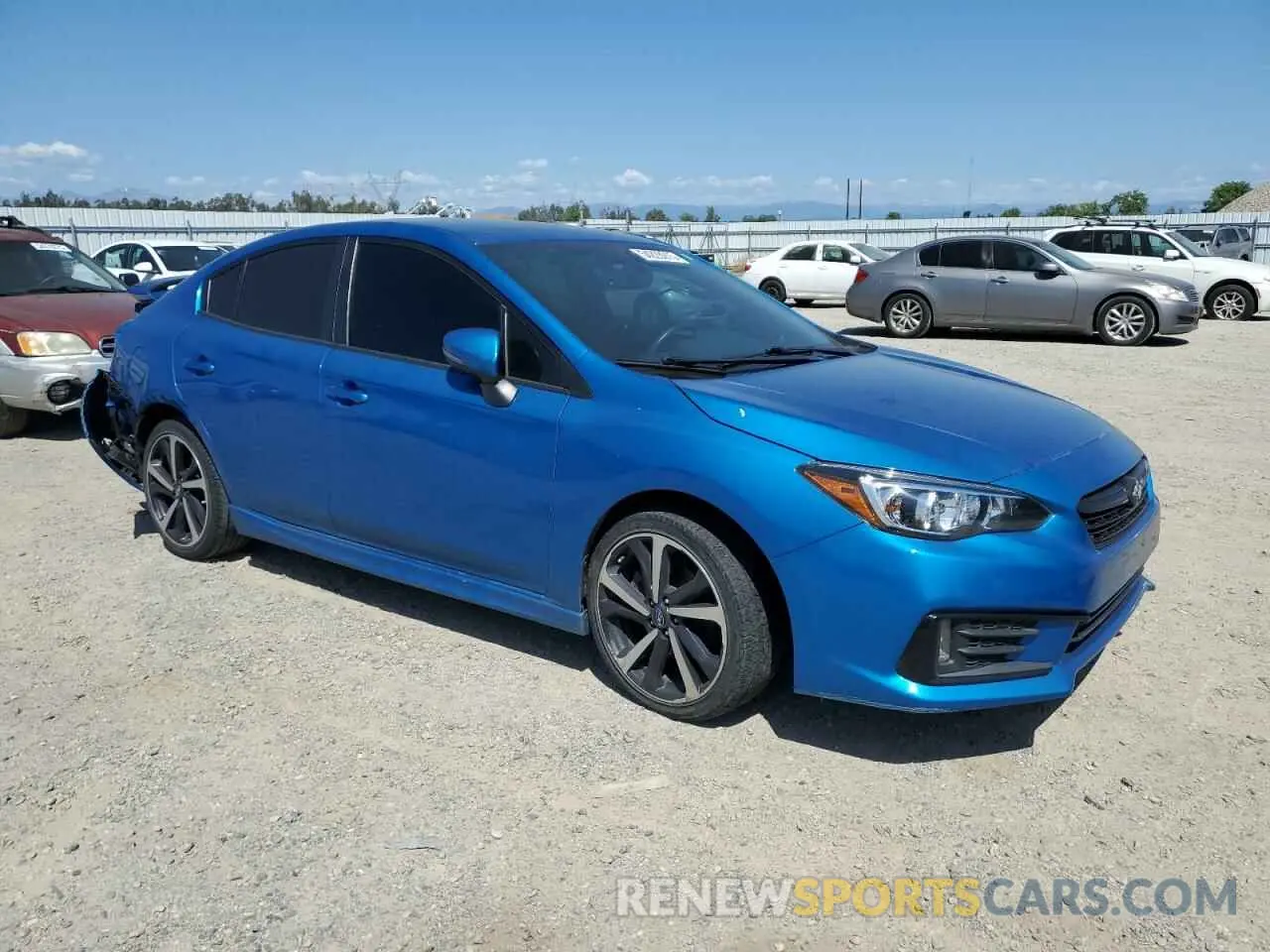 4 Photograph of a damaged car 4S3GKAL6XL3602583 SUBARU IMPREZA 2020