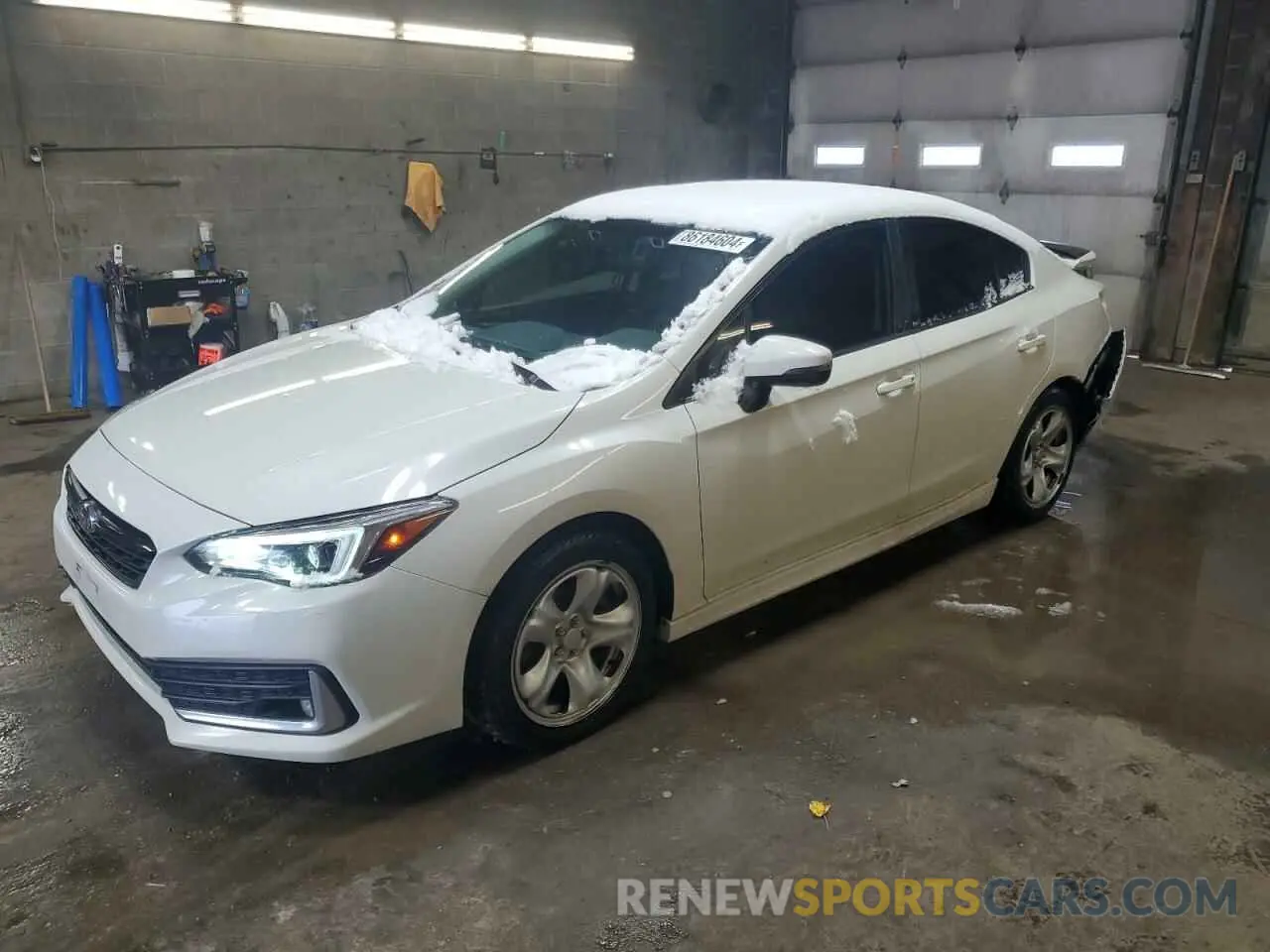 1 Photograph of a damaged car 4S3GKAU63L3604724 SUBARU IMPREZA 2020