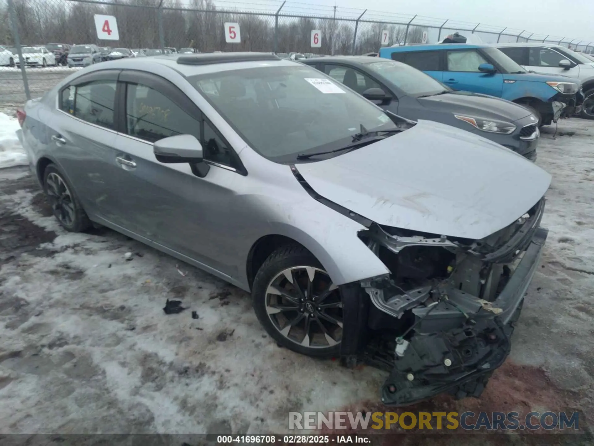1 Photograph of a damaged car 4S3GKAU66L3603910 SUBARU IMPREZA 2020