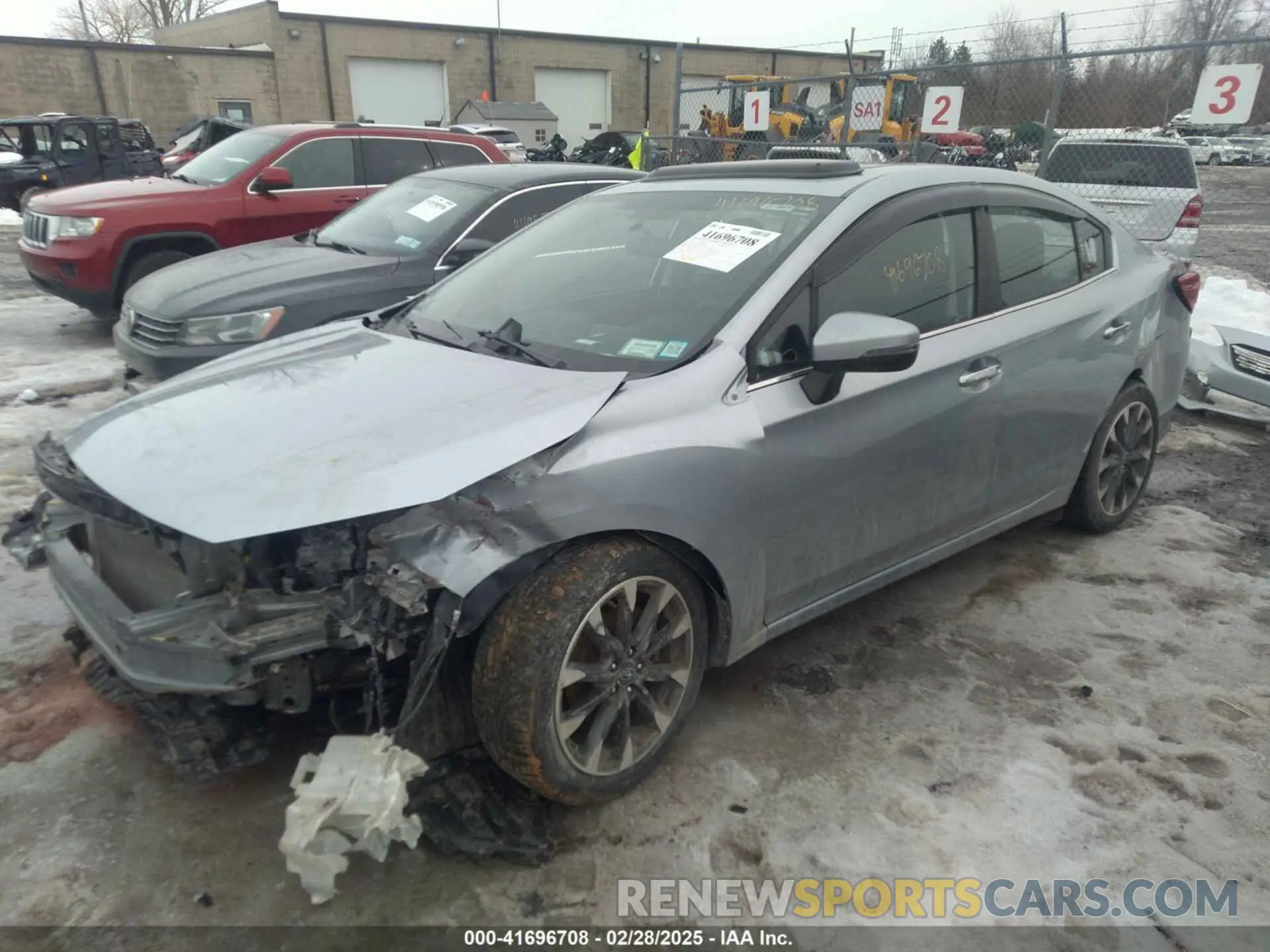 2 Photograph of a damaged car 4S3GKAU66L3603910 SUBARU IMPREZA 2020