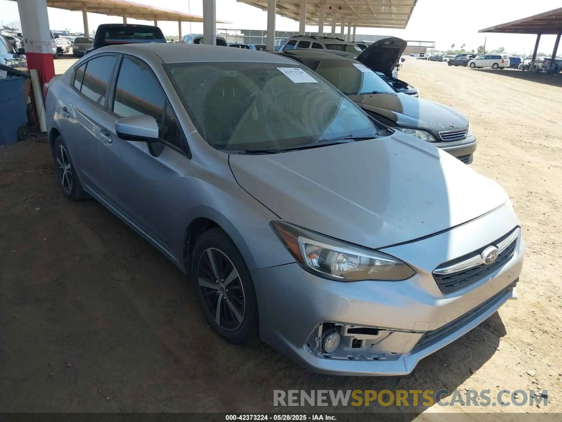 1 Photograph of a damaged car 4S3GKAV62L3607645 SUBARU IMPREZA 2020