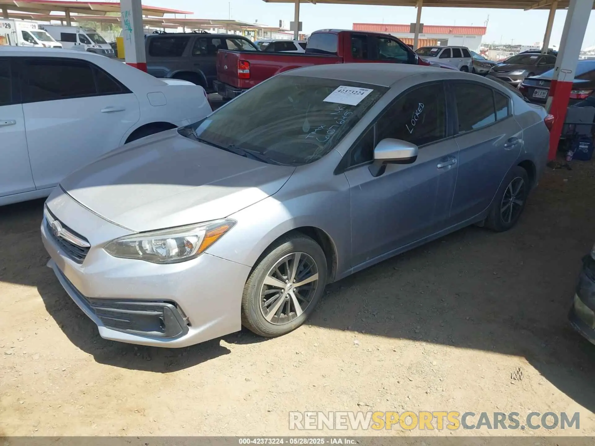 2 Photograph of a damaged car 4S3GKAV62L3607645 SUBARU IMPREZA 2020