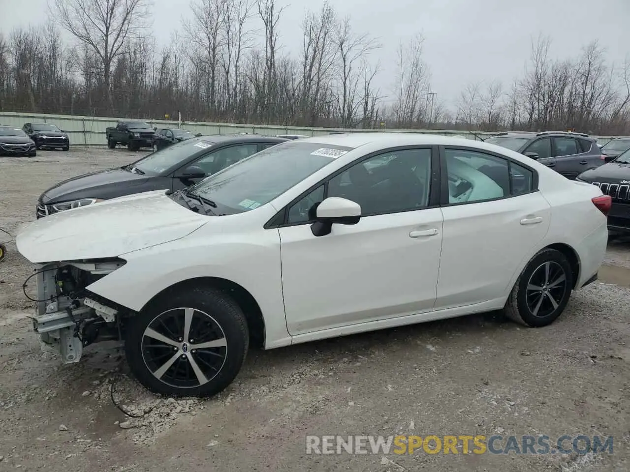 1 Photograph of a damaged car 4S3GKAV63L3608643 SUBARU IMPREZA 2020