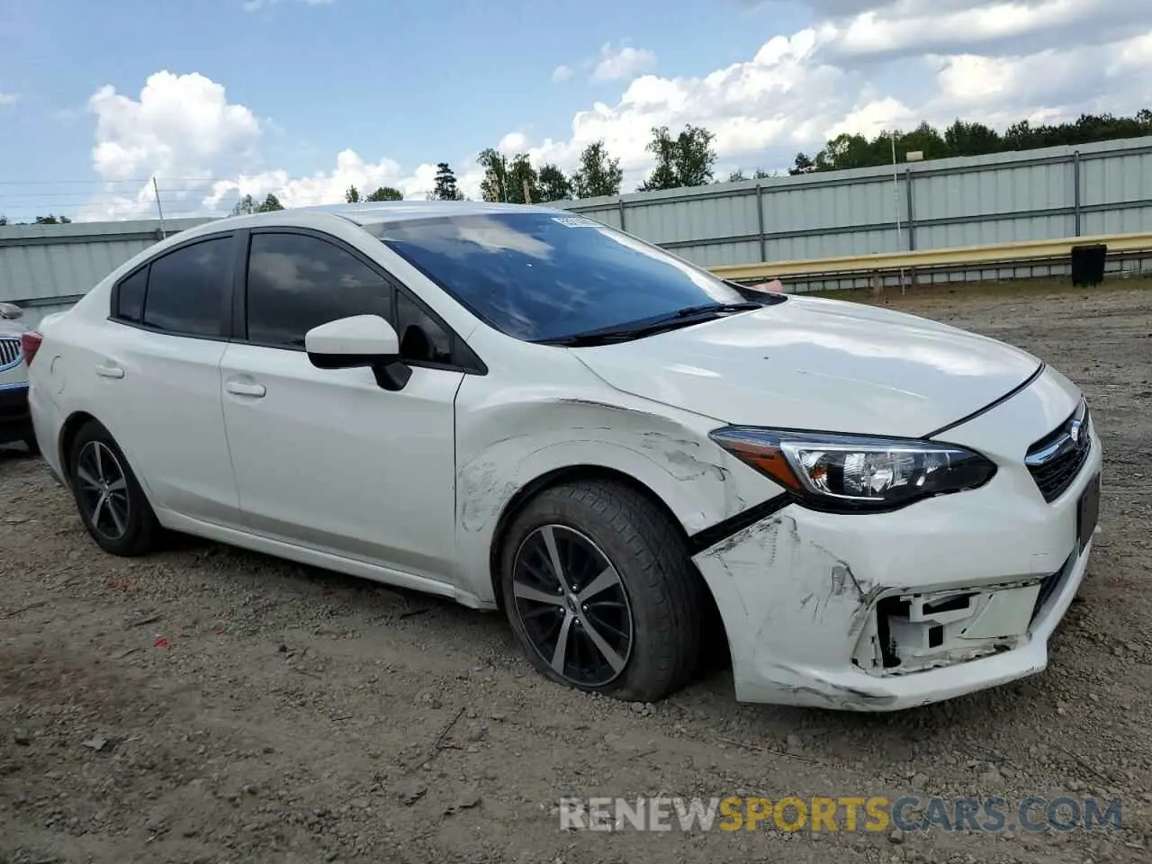 4 Photograph of a damaged car 4S3GKAV64L3609302 SUBARU IMPREZA 2020