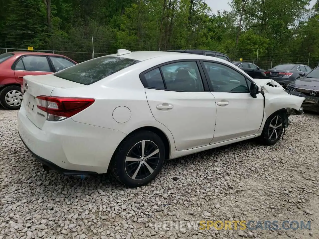 3 Photograph of a damaged car 4S3GKAV68L3606225 SUBARU IMPREZA 2020
