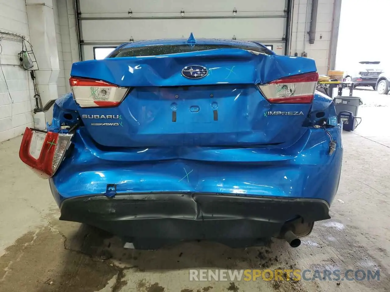 6 Photograph of a damaged car 4S3GKAV6XL3601771 SUBARU IMPREZA 2020