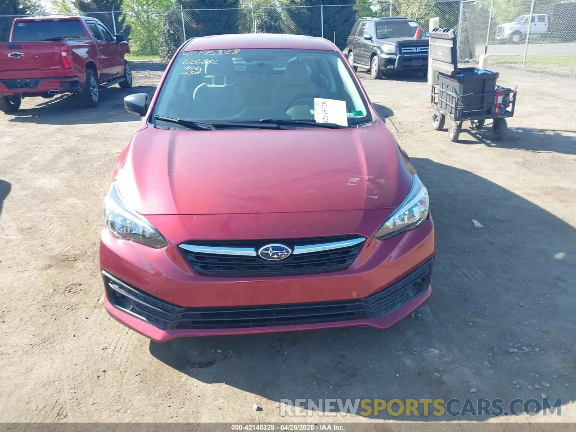12 Photograph of a damaged car 4S3GTAA63L1720227 SUBARU IMPREZA 2020