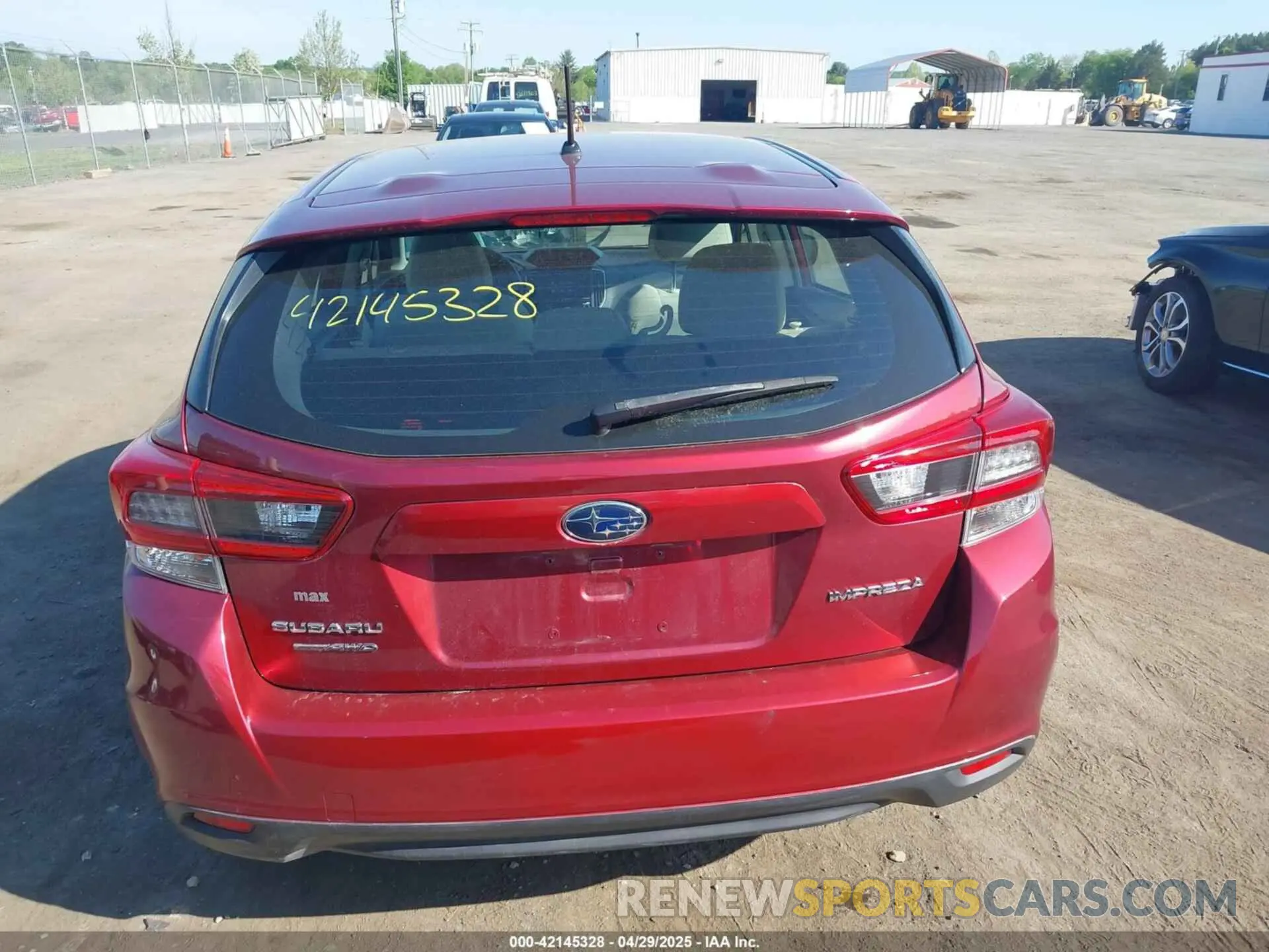 16 Photograph of a damaged car 4S3GTAA63L1720227 SUBARU IMPREZA 2020