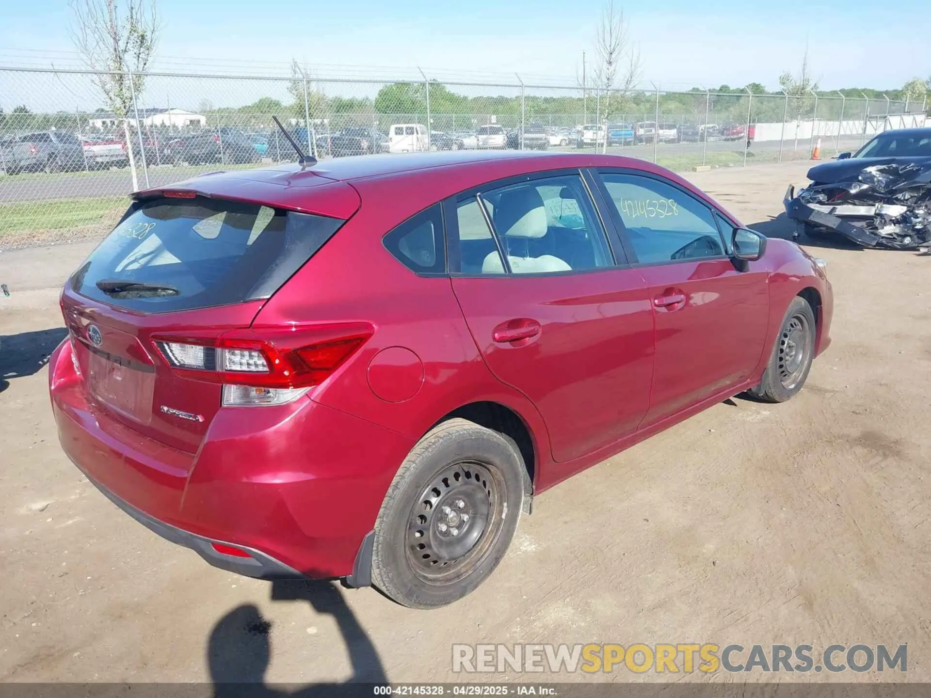 4 Photograph of a damaged car 4S3GTAA63L1720227 SUBARU IMPREZA 2020