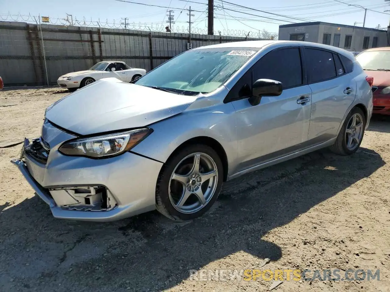 1 Photograph of a damaged car 4S3GTAB60L3707986 SUBARU IMPREZA 2020