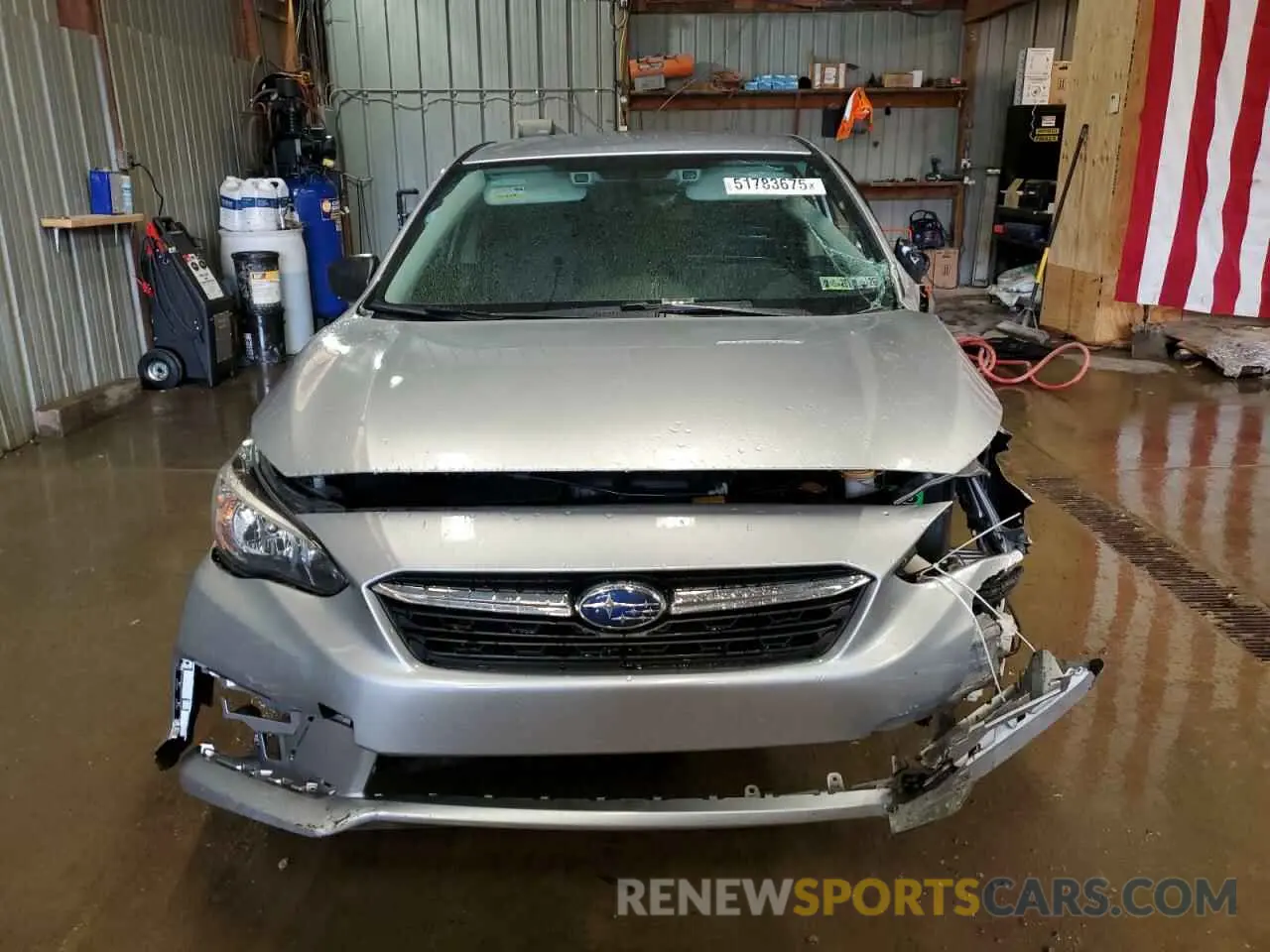 5 Photograph of a damaged car 4S3GTAB60L3734749 SUBARU IMPREZA 2020
