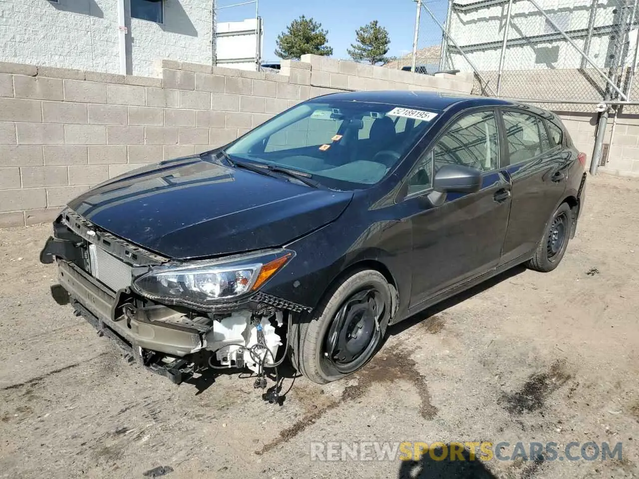 1 Photograph of a damaged car 4S3GTAB61L3705597 SUBARU IMPREZA 2020
