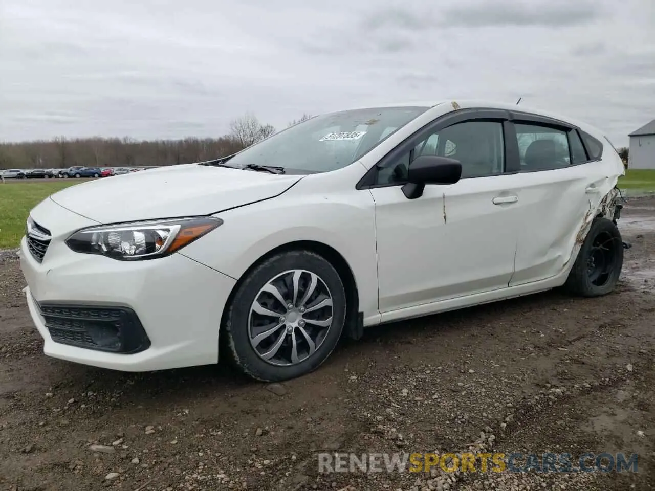 1 Photograph of a damaged car 4S3GTAB62L3709612 SUBARU IMPREZA 2020