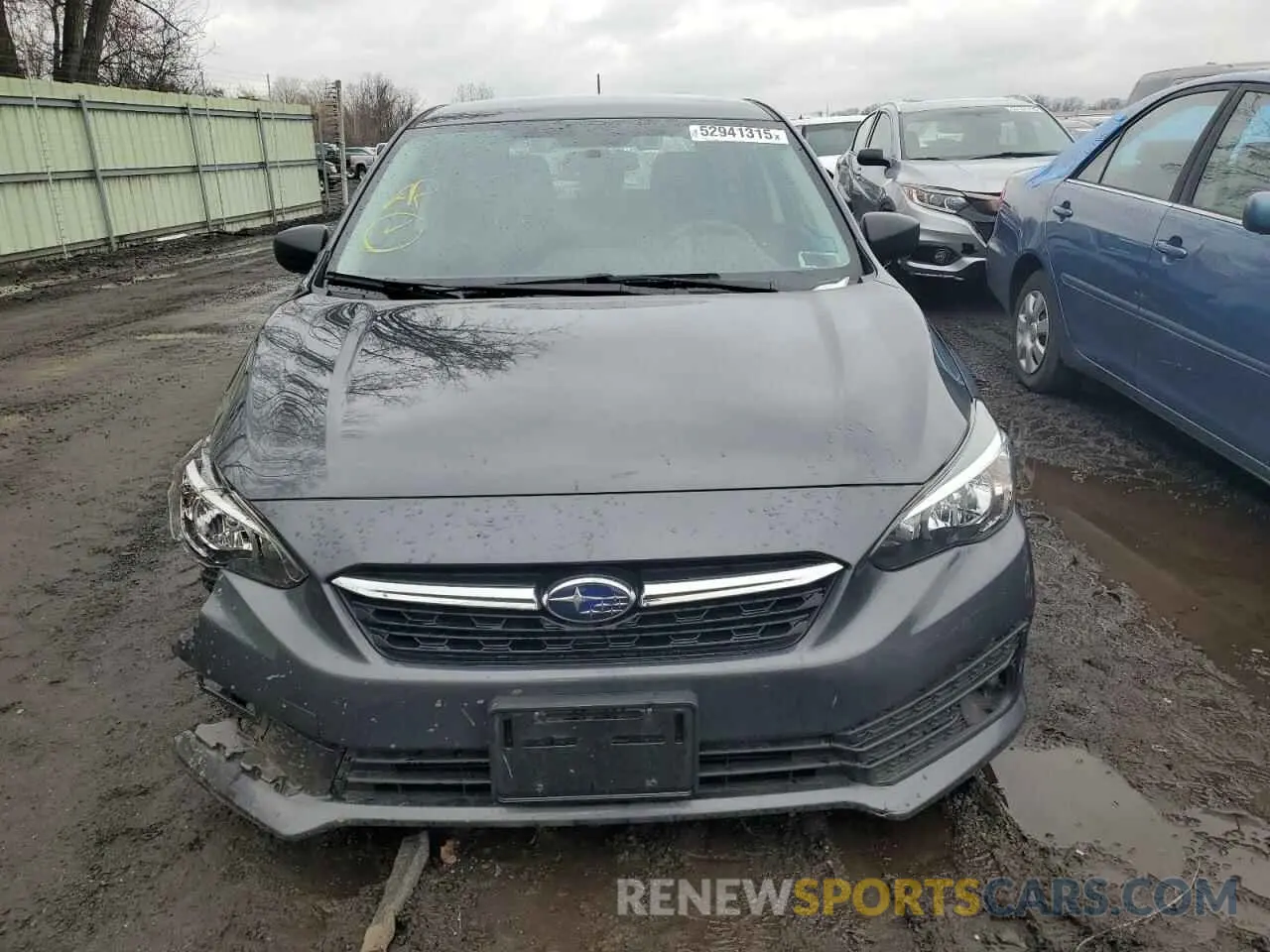 5 Photograph of a damaged car 4S3GTAB62L3718133 SUBARU IMPREZA 2020