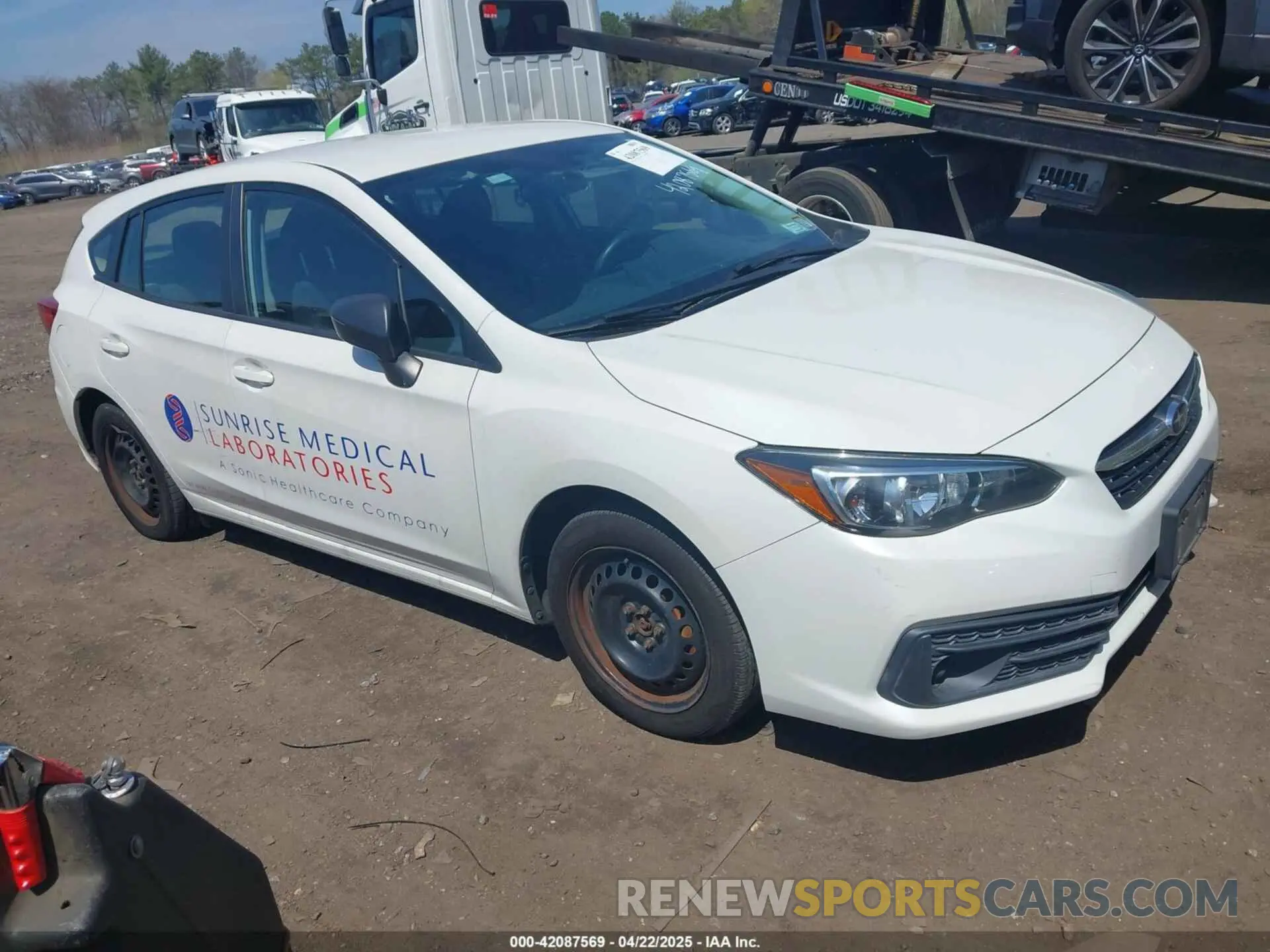 1 Photograph of a damaged car 4S3GTAB66L3713467 SUBARU IMPREZA 2020