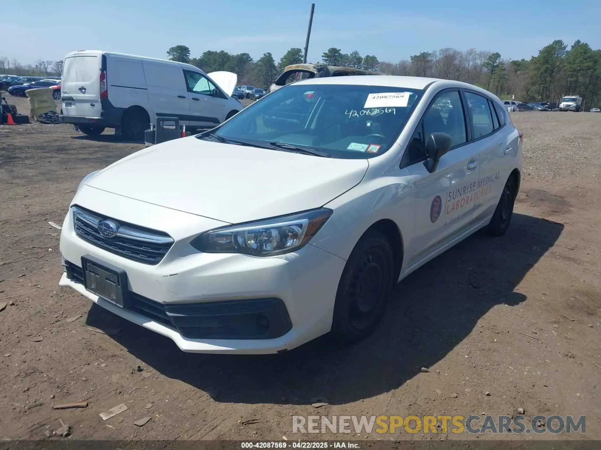 2 Photograph of a damaged car 4S3GTAB66L3713467 SUBARU IMPREZA 2020
