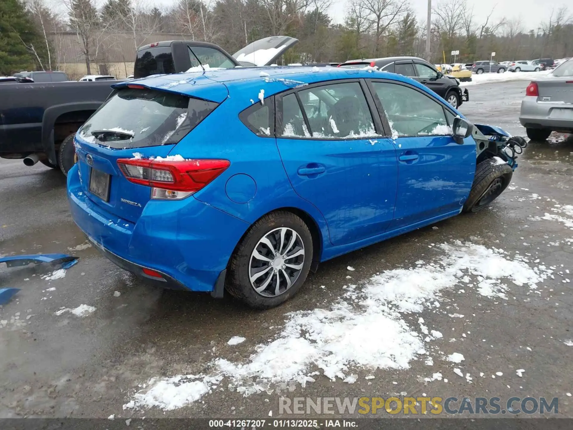 4 Photograph of a damaged car 4S3GTAB67L3712442 SUBARU IMPREZA 2020